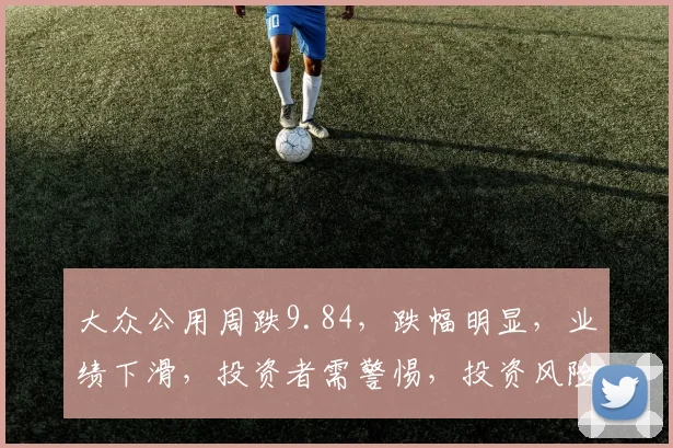 大众公用周跌9.84，跌幅明显，业绩下滑，投资者需警惕，投资风险，注意规避